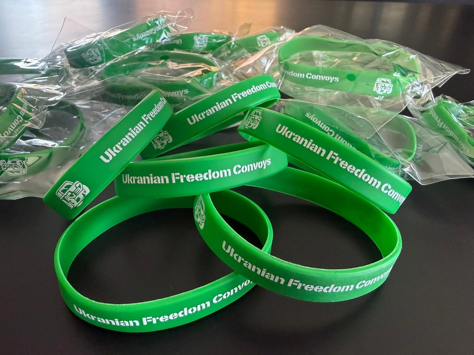 Armbånd – Ukrainian Freedom Convoys Norway